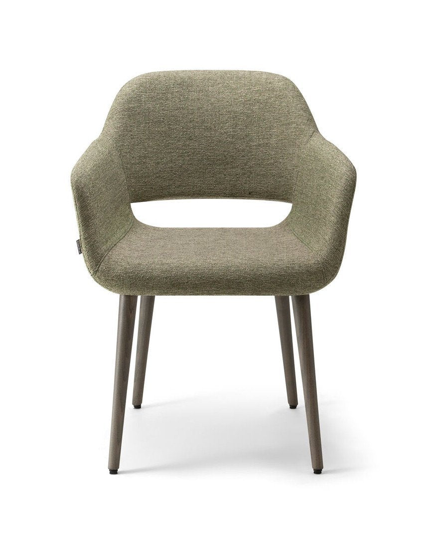 Magda 04 Armchair c/w Wood Legs-Torre-Contract Furniture Store