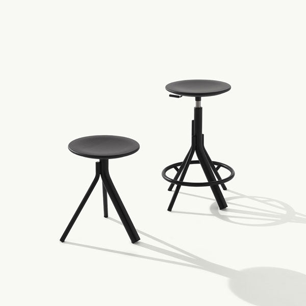 Main 1121 Low Stool-Et al. Metalmobil-Contract Furniture Store