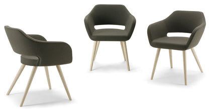 Manu 04 Base 100 Armchair-Contract Furniture Store for hospitality, leisure & commercial projects