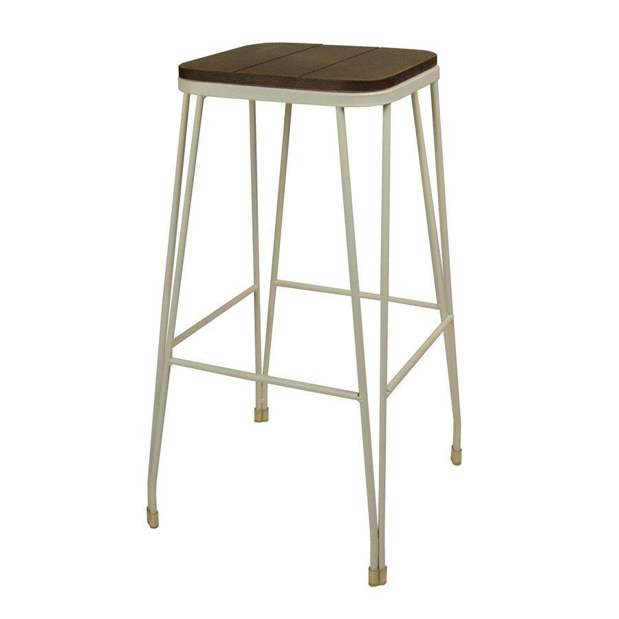 Velvet High Stool-Alutec-Contract Furniture Store