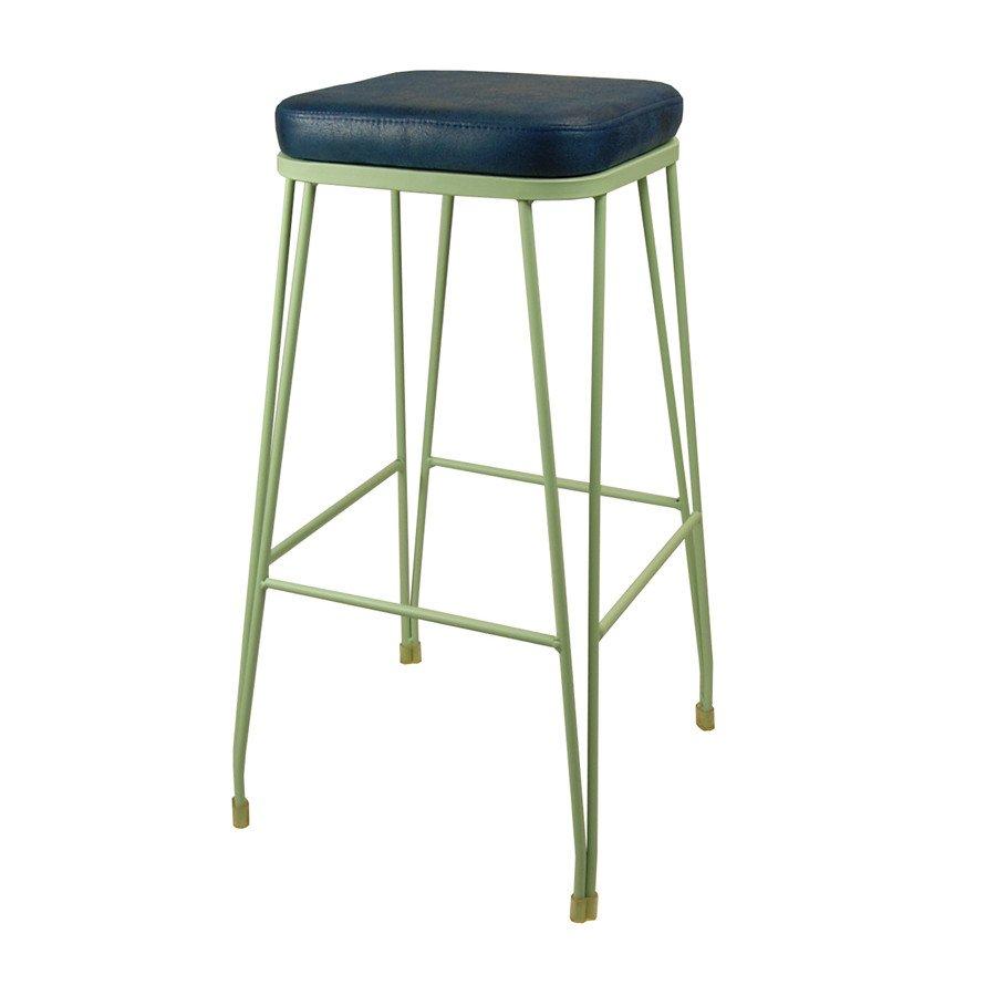 Velvet High Stool-Alutec-Contract Furniture Store