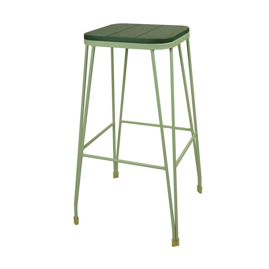 Velvet High Stool-Alutec-Contract Furniture Store