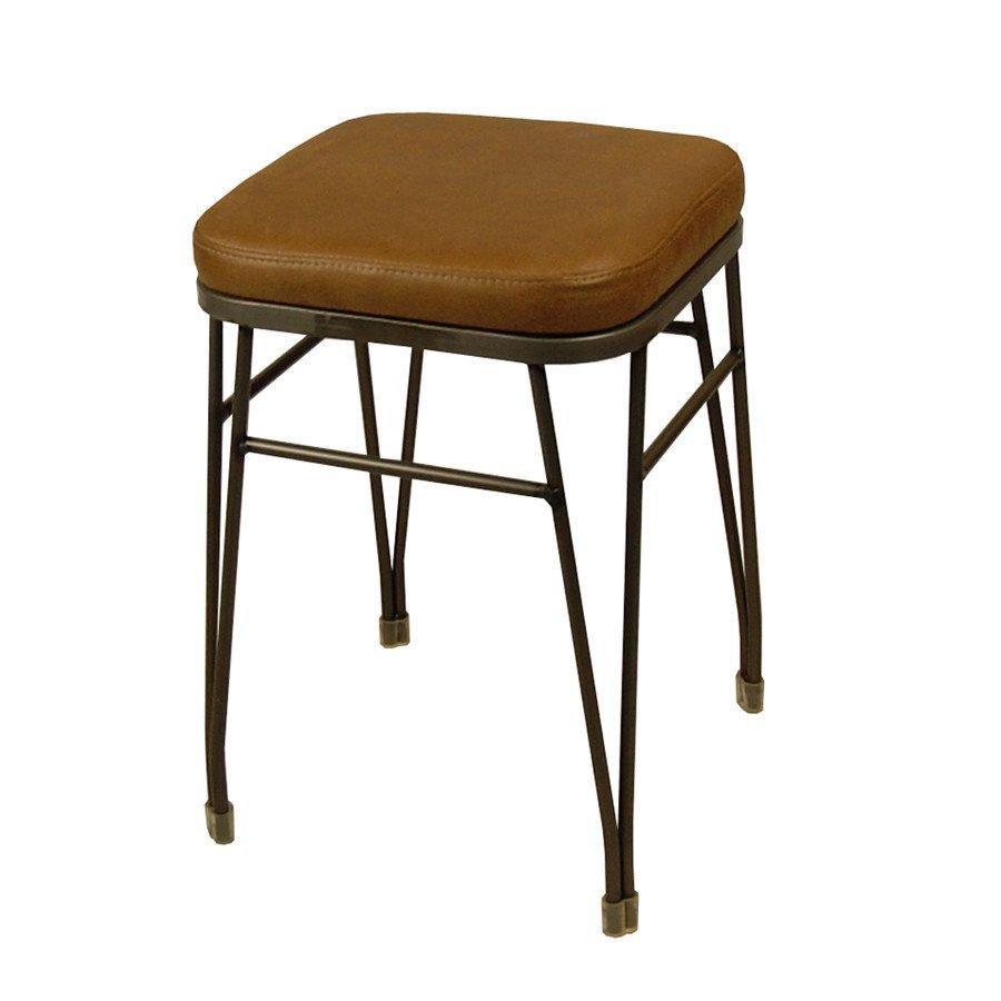 Velvet Low Stool-Alutec-Contract Furniture Store