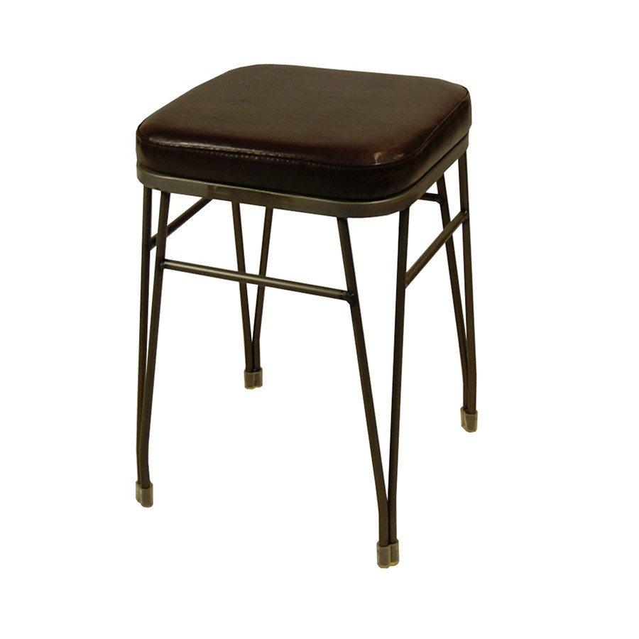 Velvet Low Stool-Alutec-Contract Furniture Store