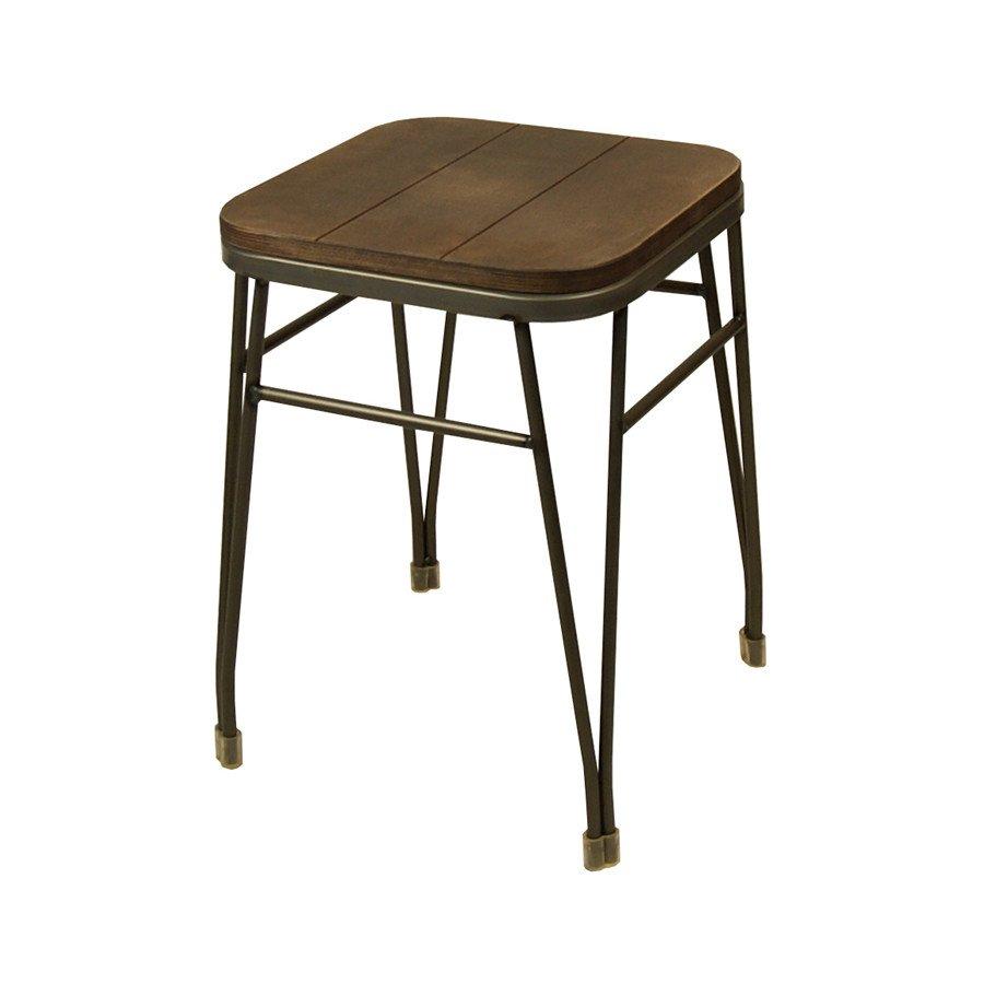 Velvet Low Stool-Alutec-Contract Furniture Store