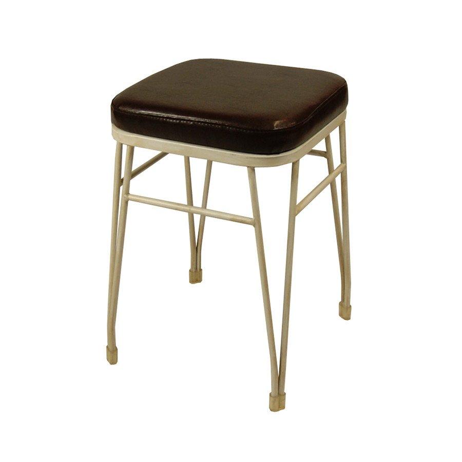 Velvet Low Stool-Alutec-Contract Furniture Store