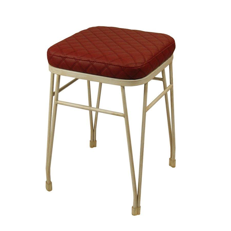 Velvet Low Stool-Alutec-Contract Furniture Store