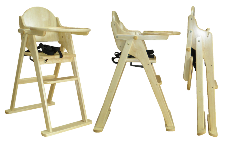 Metro Folding Children's High Chair-Contract Furniture Store