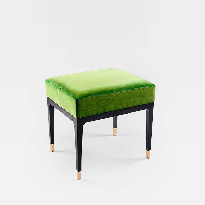 Milano Low Stool-Collinet-Contract Furniture Store