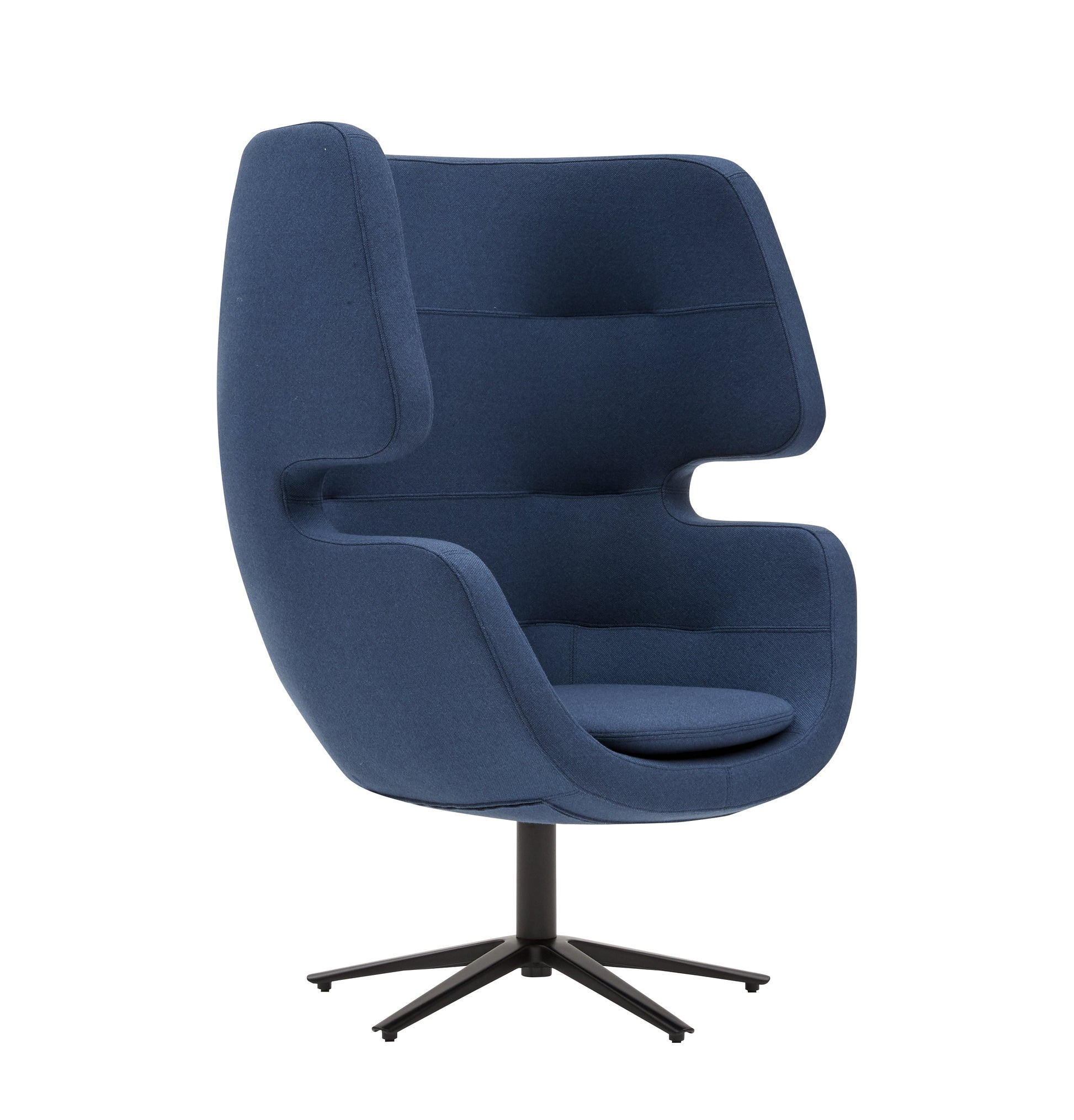 Moai Swivel Wing Lounge Chair-Contract Furniture Store for hospitality, leisure & commercial projects