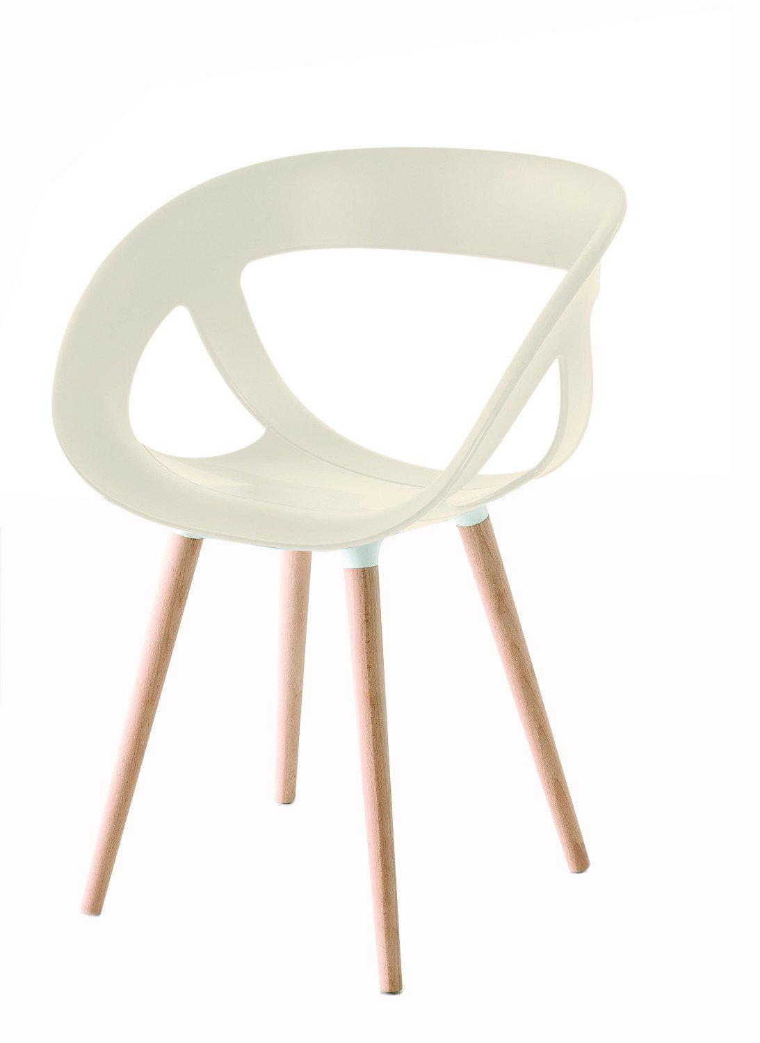 Moema Side Chair c/w Wood Legs-Gaber-Contract Furniture Store