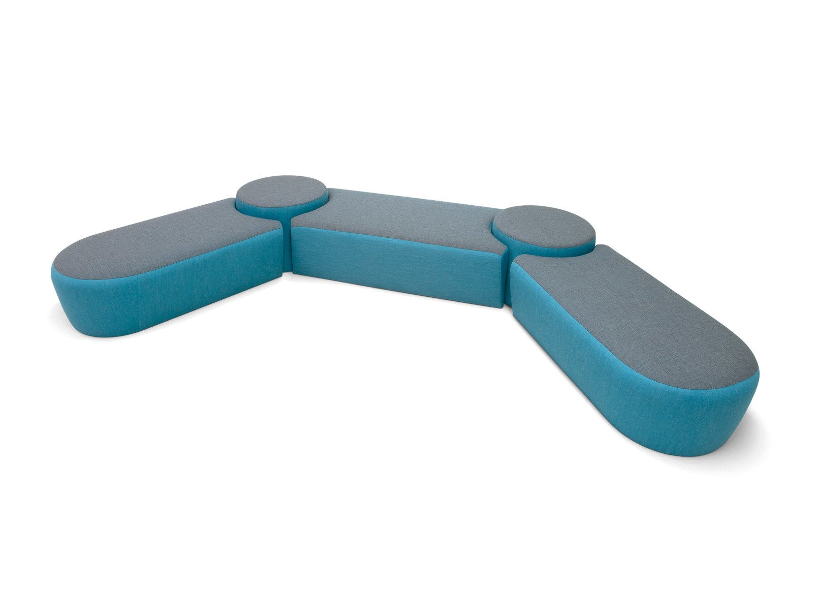 Molecule 4 Modular Low Stool-Contract Furniture Store for hospitality, leisure & commercial projects