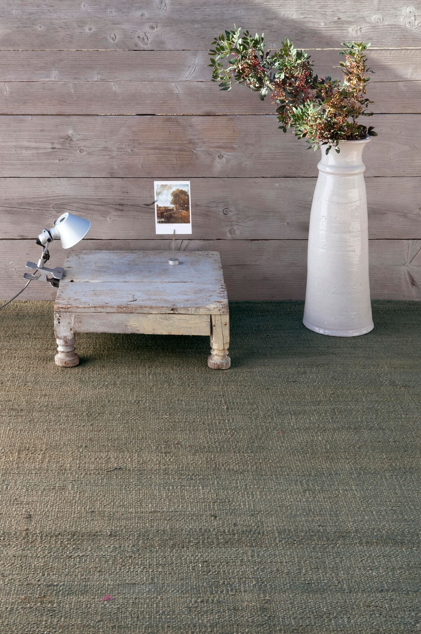 Natural Vegetal Greenish Grey Rug-Nanimarquina-Contract Furniture Store