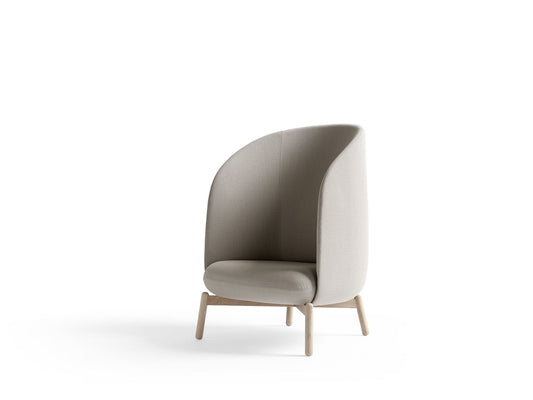 Nest Easy Chair Oak-Contract Furniture Store for hospitality, leisure & commercial projects