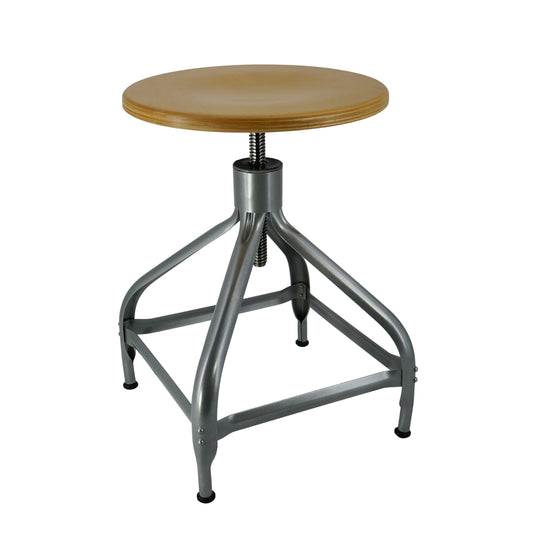 Nicolle® Adjustable Metal Low Stool-Chaises Nicolle-Contract Furniture Store