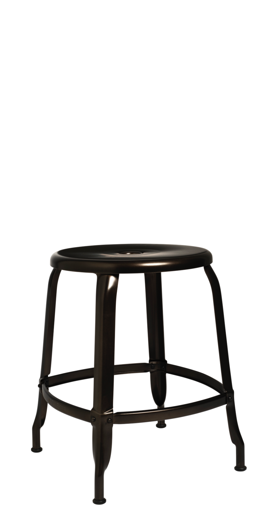 Nicolle® Metal Low Stool-Chaises Nicolle-Contract Furniture Store