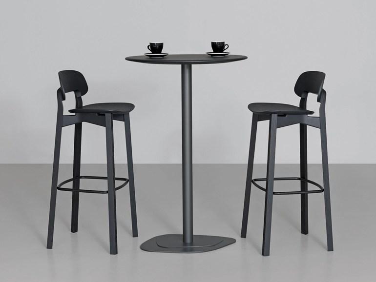 Nonoto High Stool-Zeitraum-Contract Furniture Store