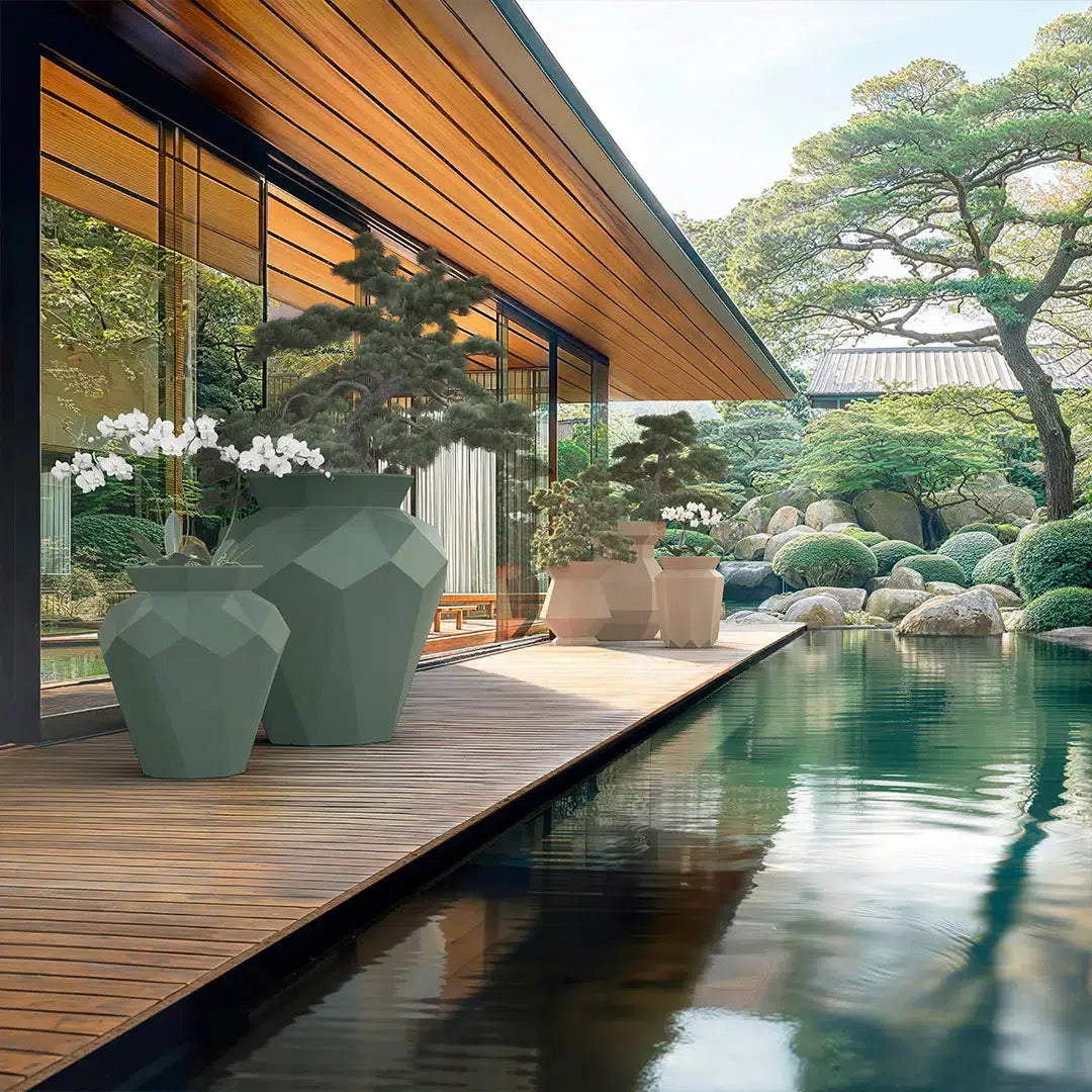 Origami Hanami Planters-Contract Furniture Store