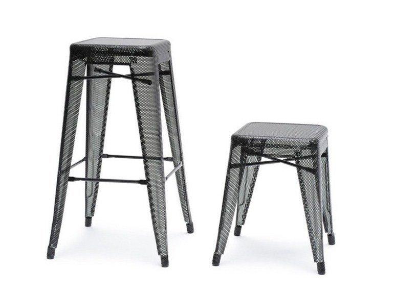 Perforated HPD High Stool-Tolix-Contract Furniture Store