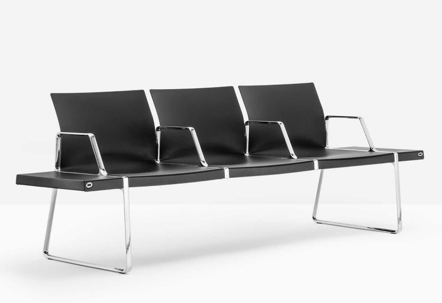 Plural Armrest Bench Unit-Contract Furniture Store for hospitality, leisure & commercial projects