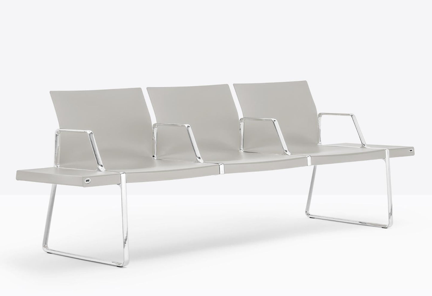 Plural Armrest Bench Unit-Contract Furniture Store for hospitality, leisure & commercial projects