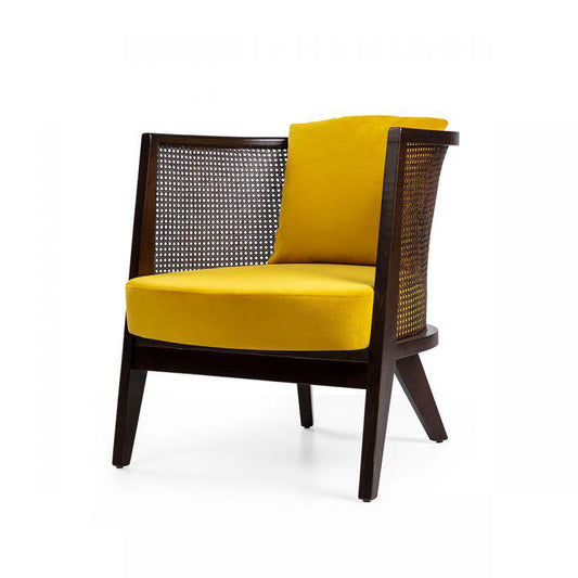 Roberto Wicker Lounge Chair-Contract Furniture Store