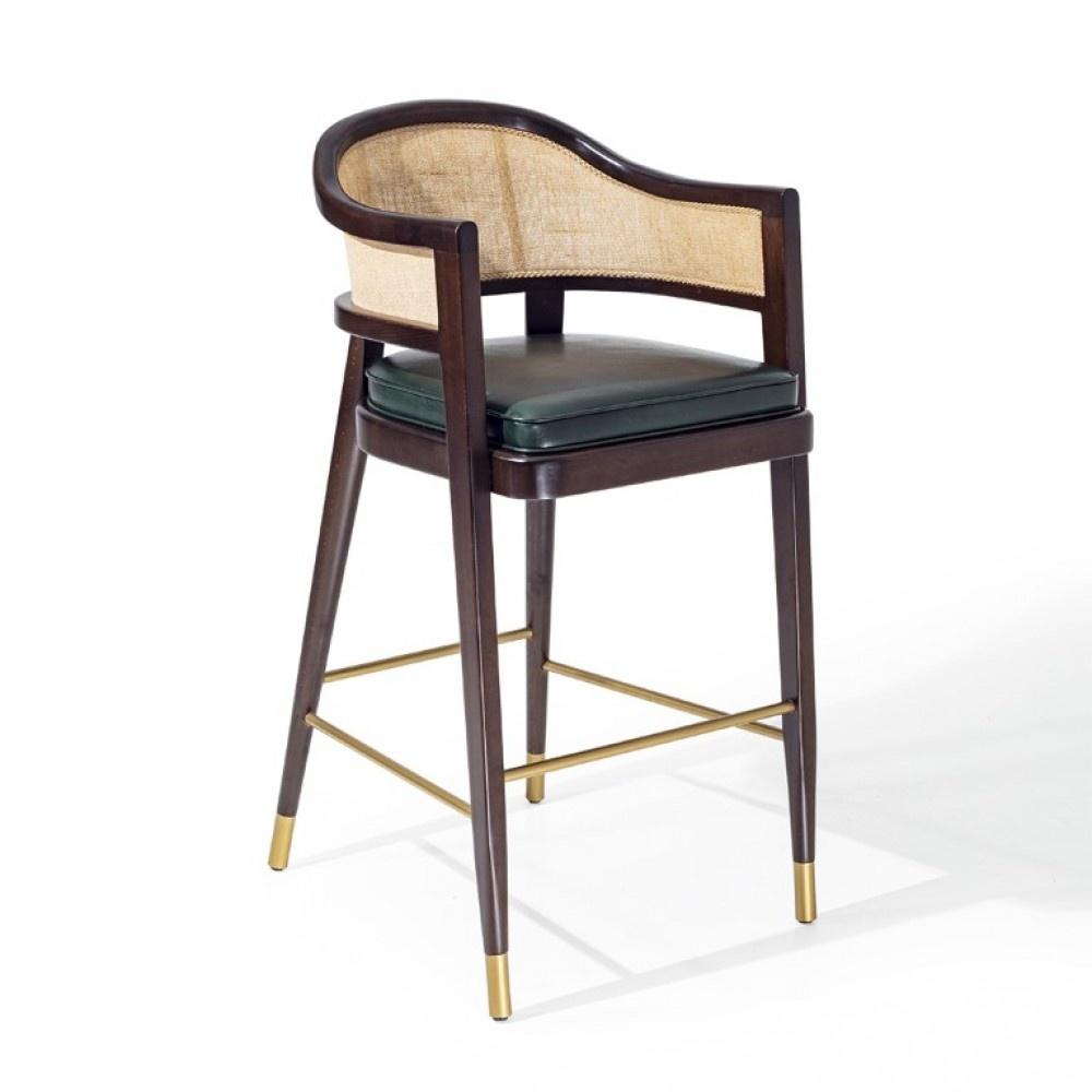 Selent Wicker High Stool-Contract Furniture Store