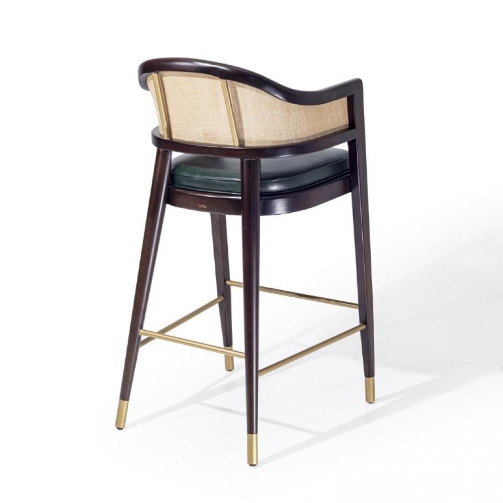 Selent Wicker High Stool-Contract Furniture Store