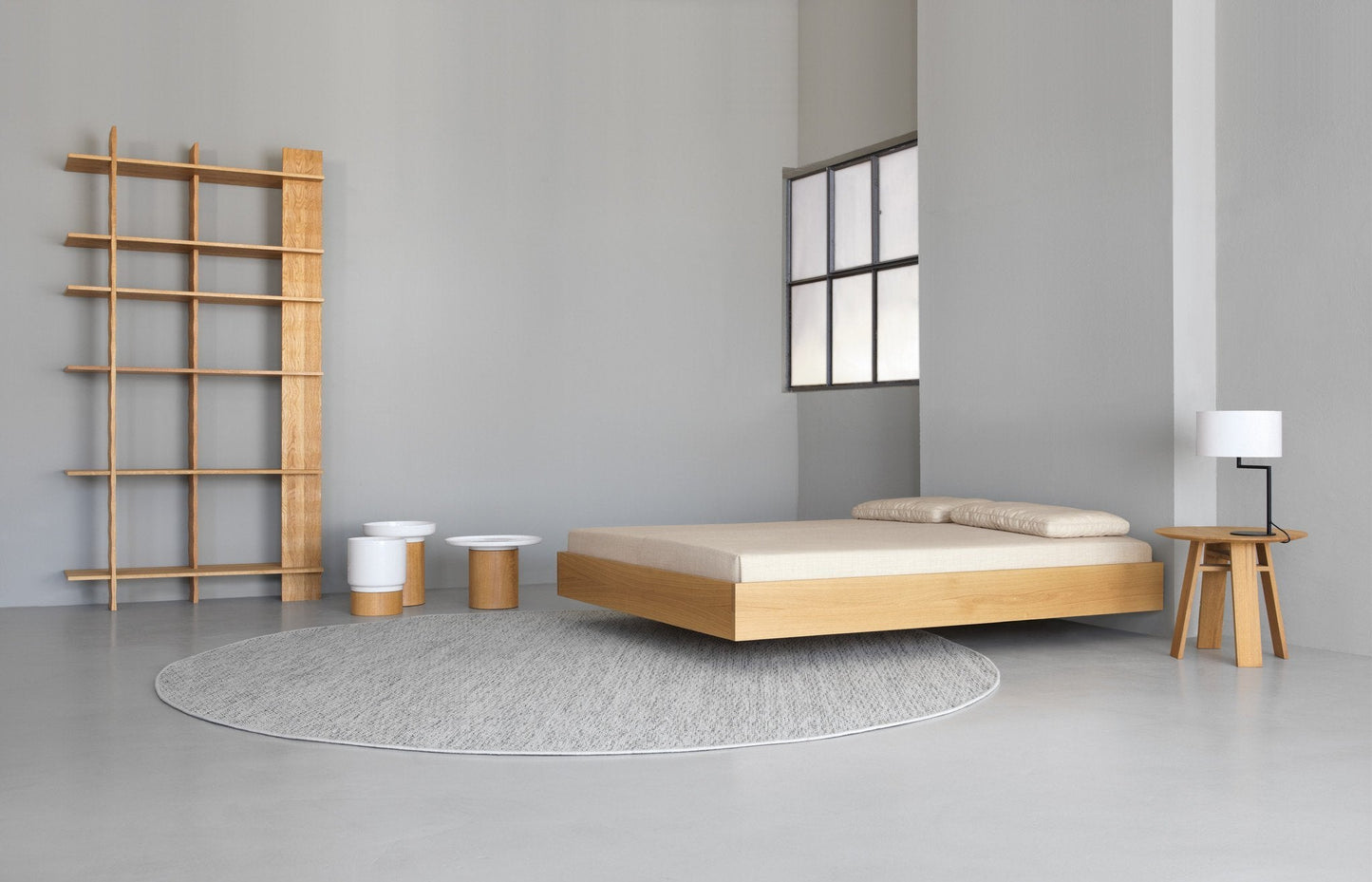 Simple Double Bed-Zeitraum-Contract Furniture Store