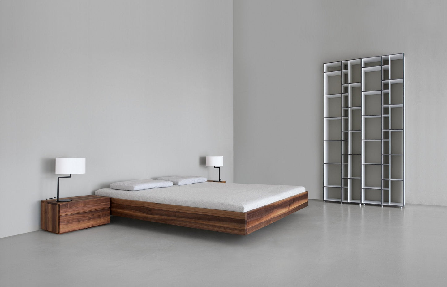 Simple Double Bed-Zeitraum-Contract Furniture Store