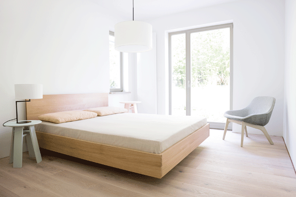 Simple Hi Double Bed-Zeitraum-Contract Furniture Store