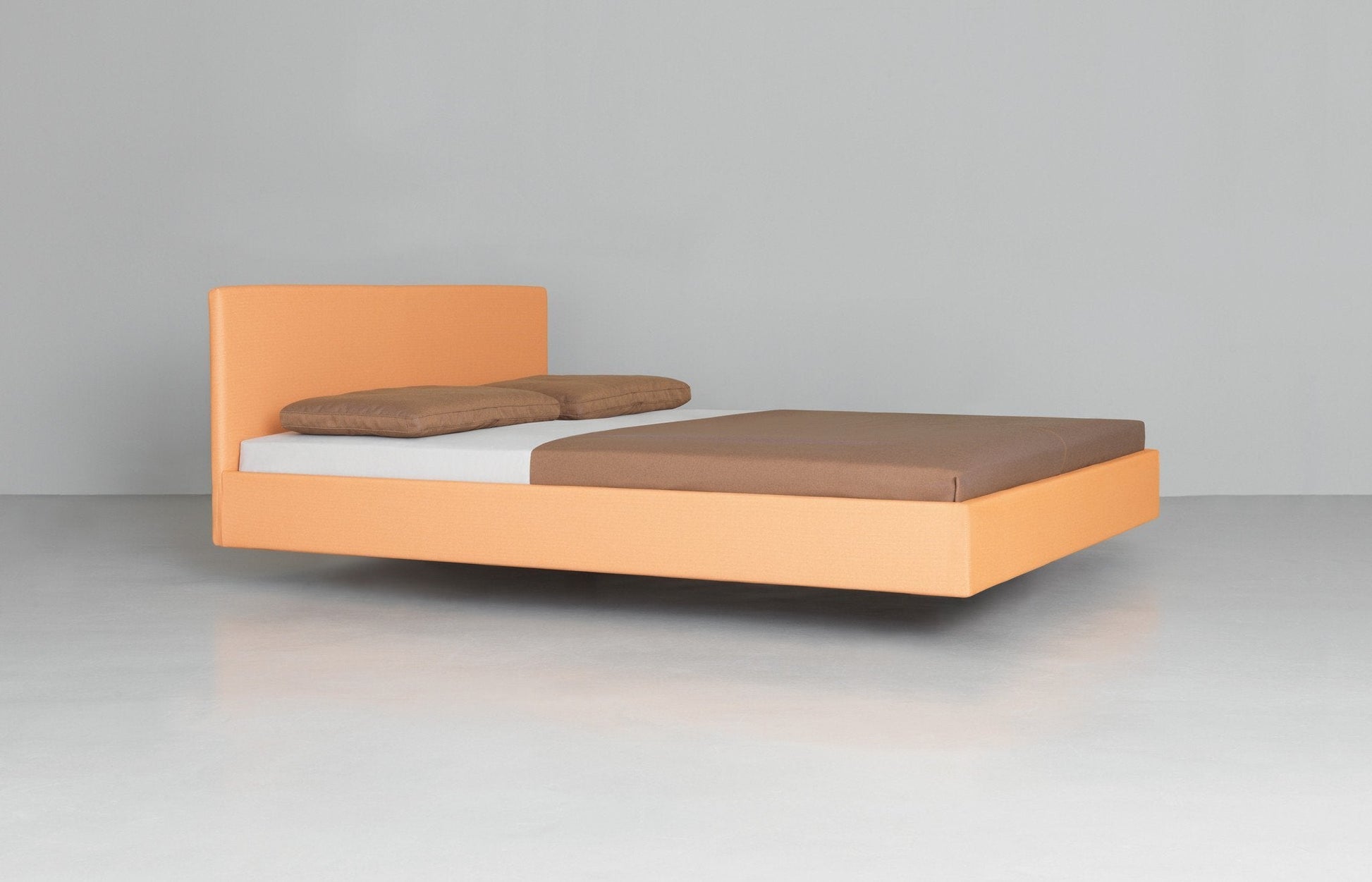 Simple Soft Double Bed-Zeitraum-Contract Furniture Store