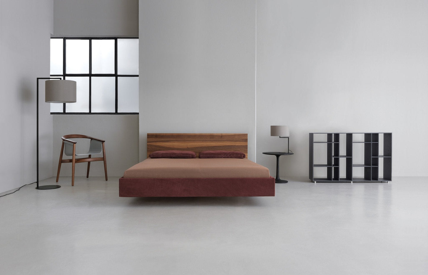 Simple Soft Double Bed-Zeitraum-Contract Furniture Store