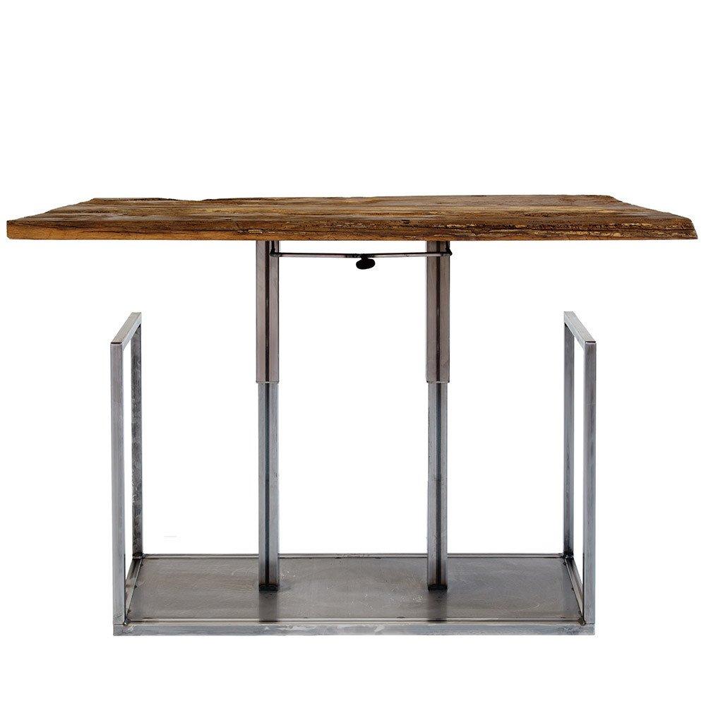 Sisu Adjustable Twin Dining/Poseur Base-Vela-Contract Furniture Store