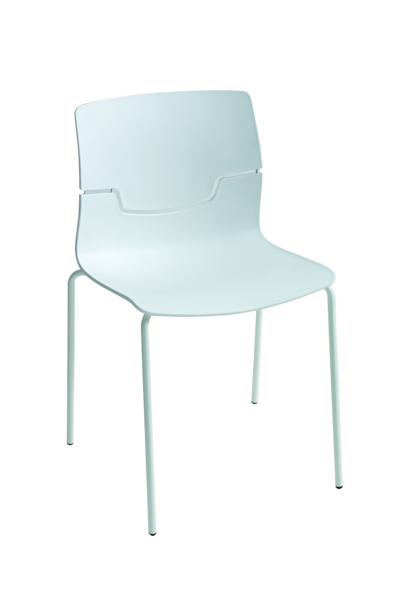 Slot Side Chair c/w Metal Legs-Gaber-Contract Furniture Store