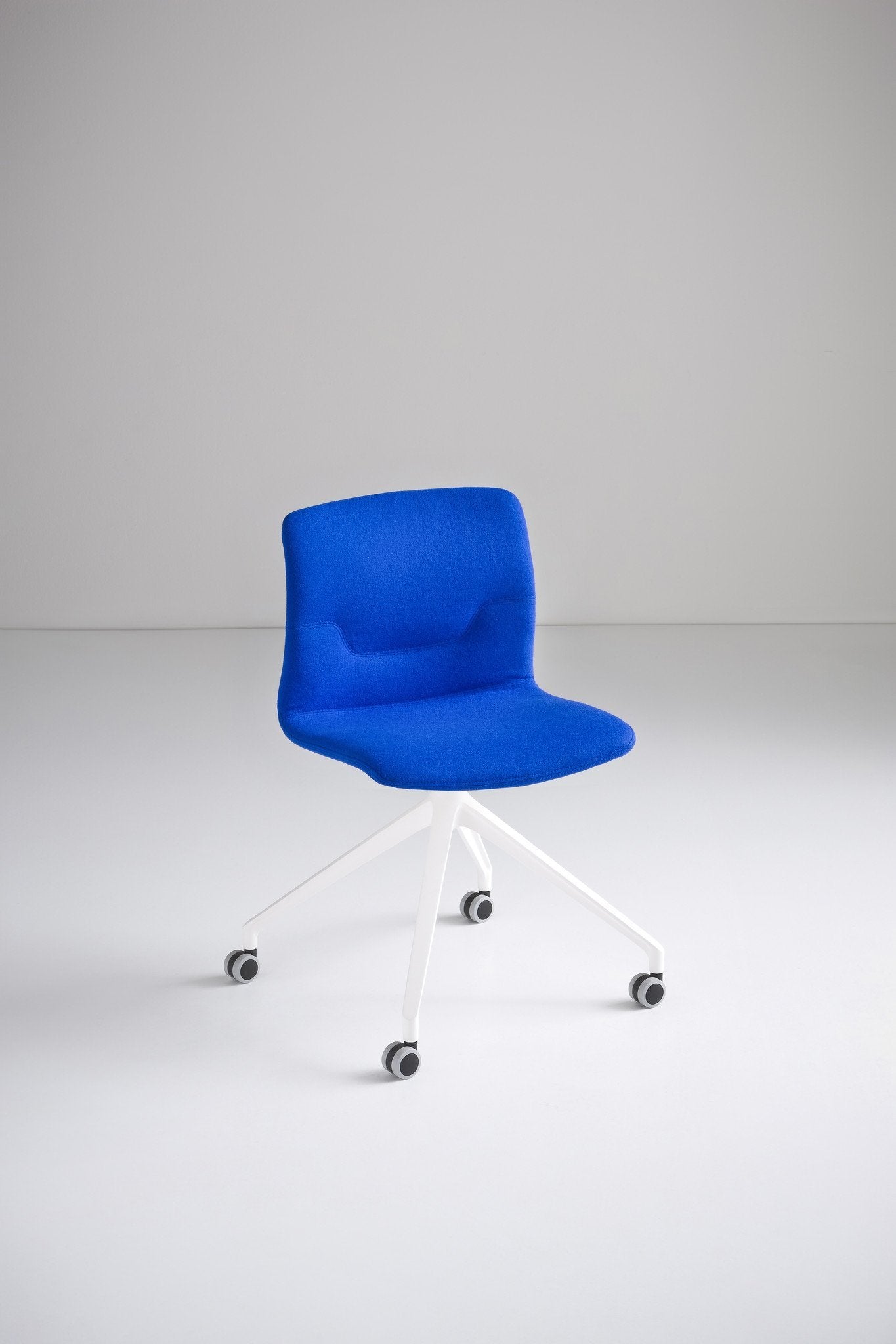 Slot Side Chair c/w Spider Wheels-Gaber-Contract Furniture Store