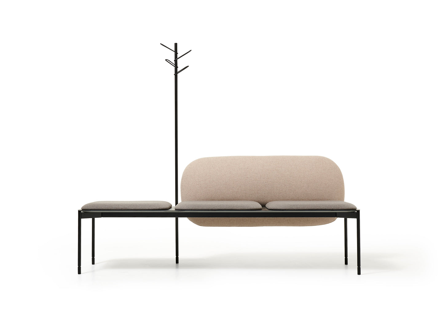 Snake Modular Bench Unit-Diemme-Contract Furniture Store