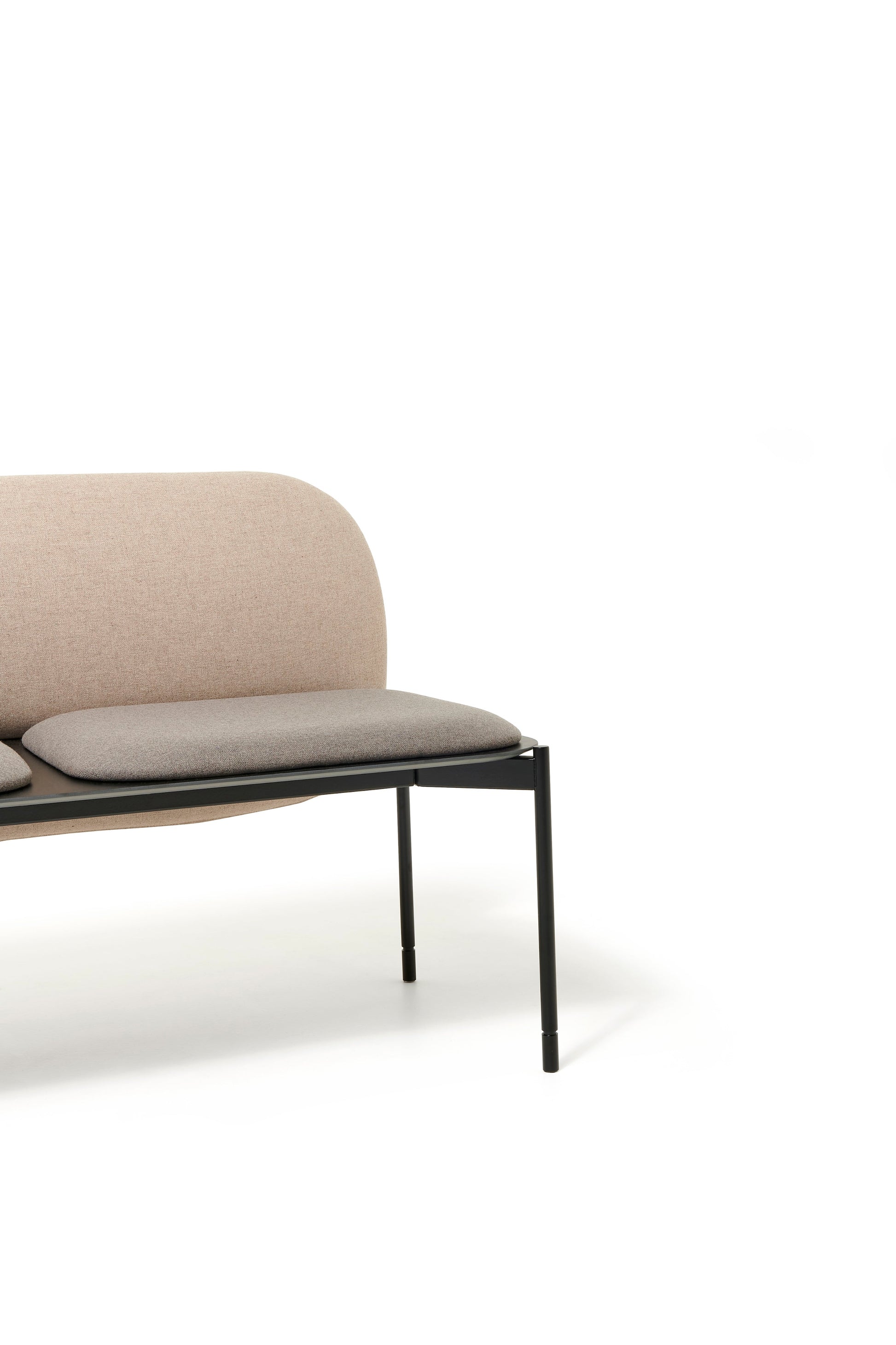 Snake Modular Bench Unit-Diemme-Contract Furniture Store