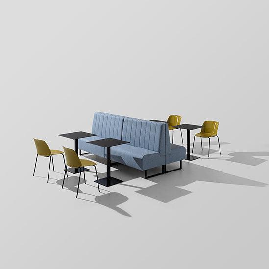 Space+ Modular Seating System-Et al. Metalmobil-Contract Furniture Store