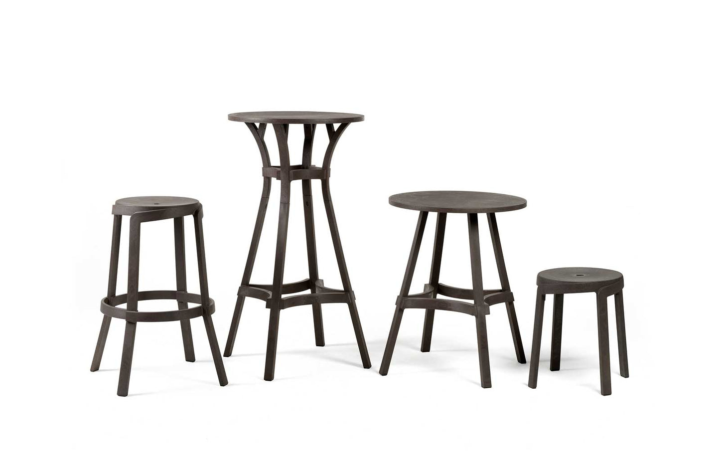 Stack Maxi High Stool-Nardi-Contract Furniture Store