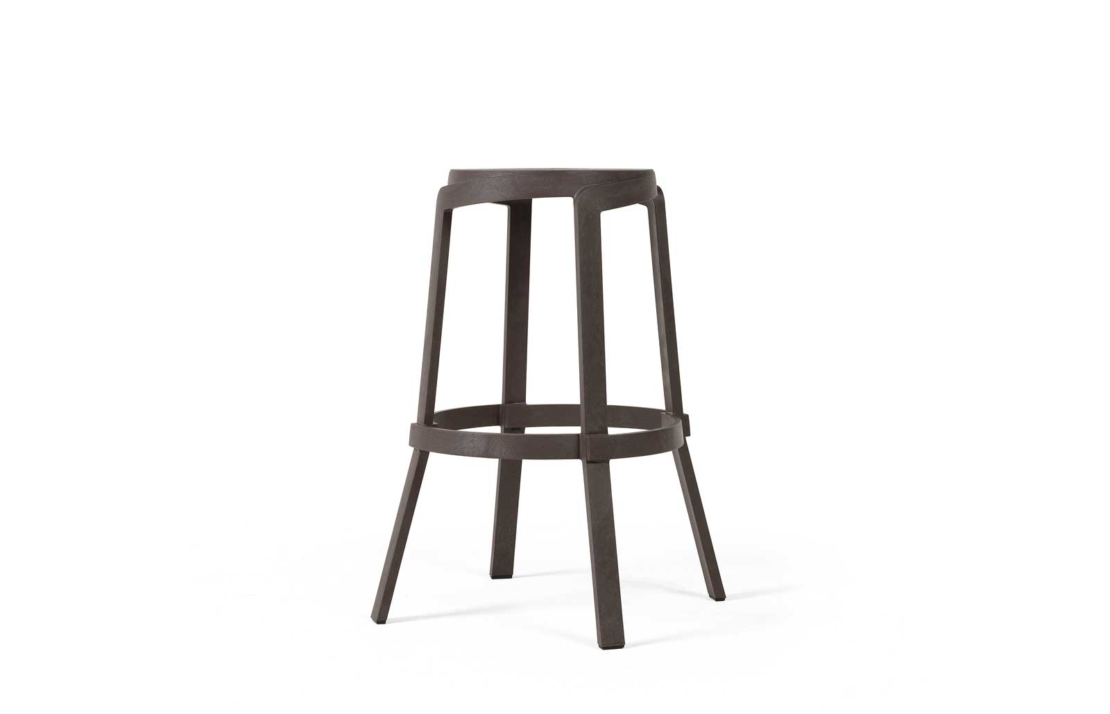 Stack Maxi High Stool-Nardi-Contract Furniture Store