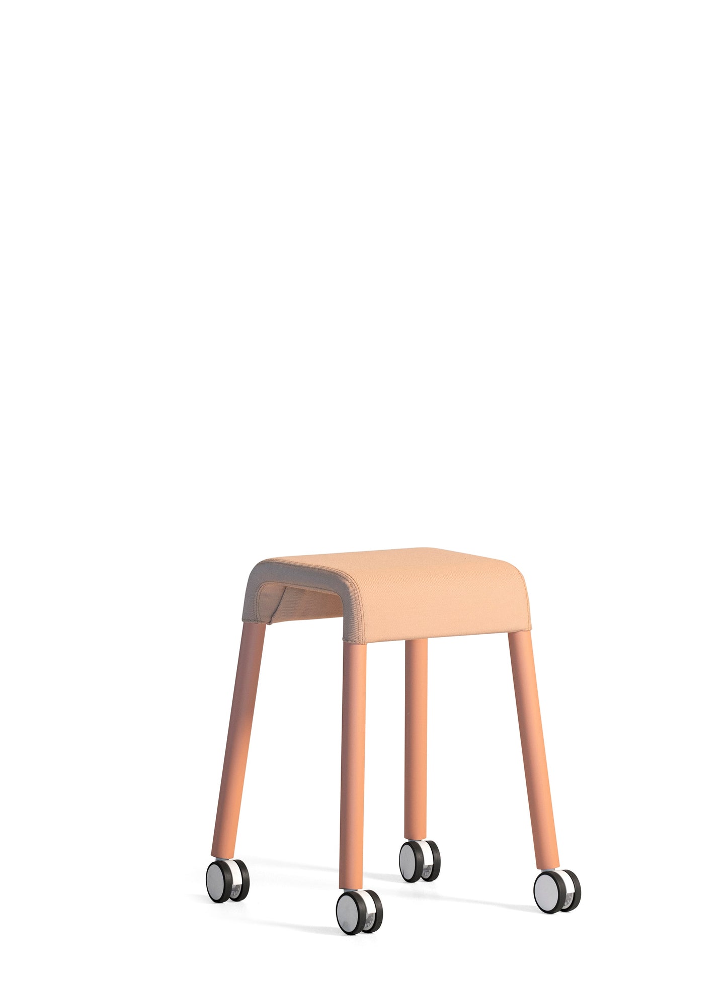 Stroll 46 Wheels Low Stool-Johanson Design-Contract Furniture Store