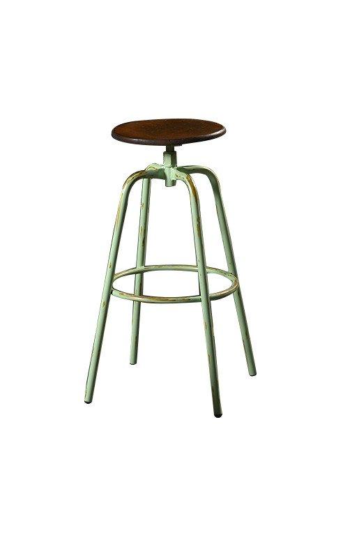 Susy Vintage High Stool c/w Adjustable Height-Cignini-Contract Furniture Store