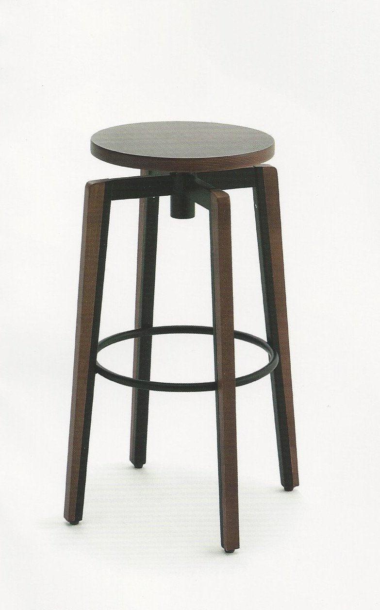 Toby Hybrid High Stool c/w Swivel Base-Contract Furniture Store