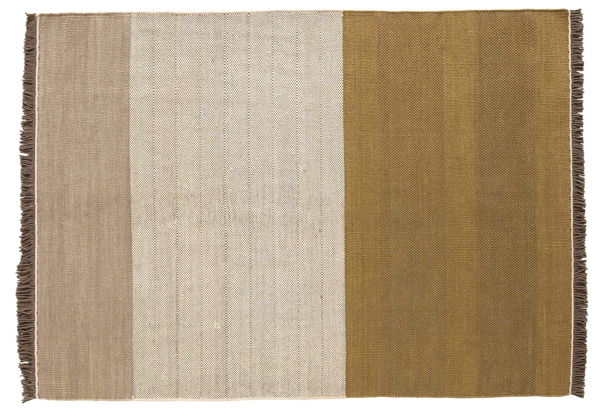 Tres Stripes Ochre Rug-Nanimarquina-Contract Furniture Store