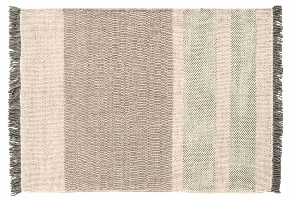 Tres Stripes Pearl Rug-Nanimarquina-Contract Furniture Store