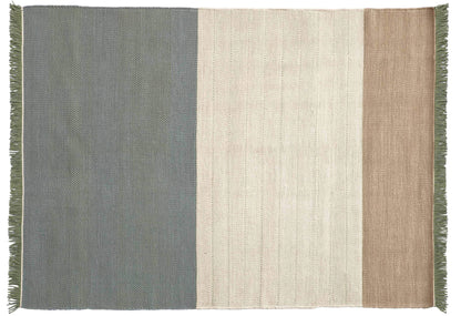 Tres Stripes Sage Rug-Contract Furniture Store for hospitality, leisure & commercial projects