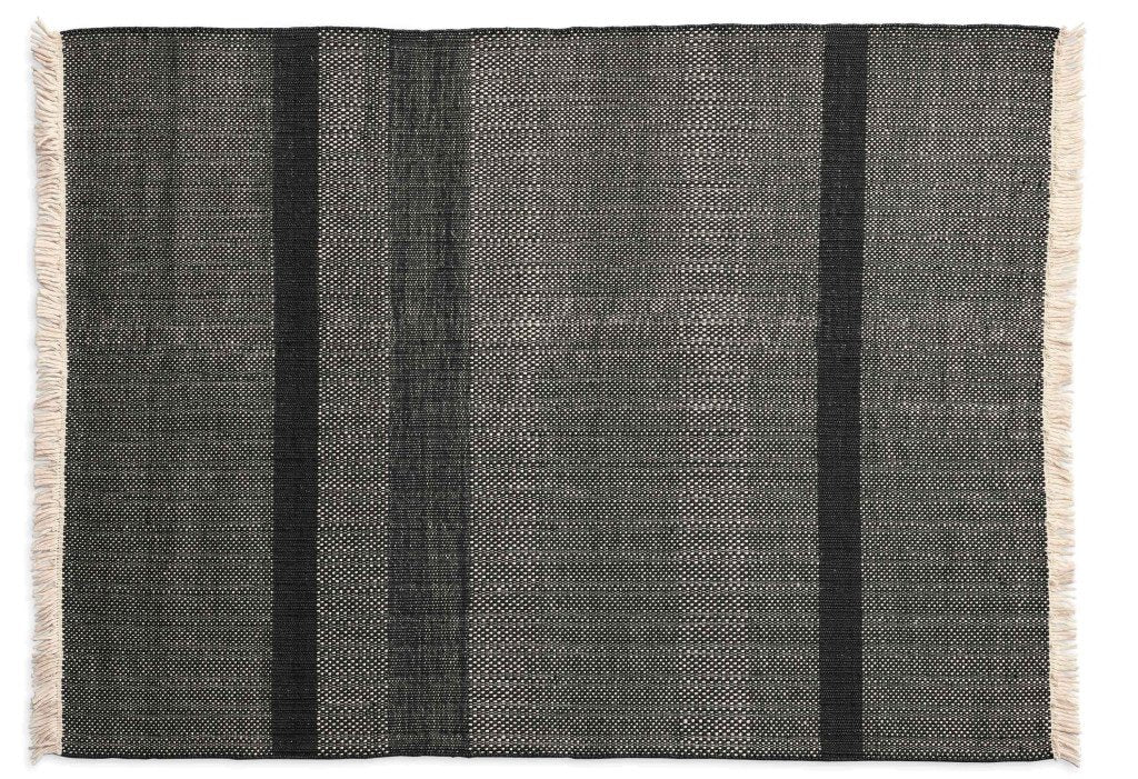 Tres Texture Black Rug-Nanimarquina-Contract Furniture Store