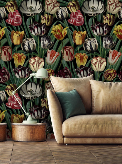 Tulipa Wallpaper-Contract Furniture Store for hospitality, leisure & commercial projects