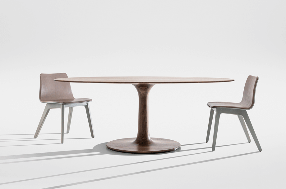 Turntable Dining Table-Zeitraum-Contract Furniture Store